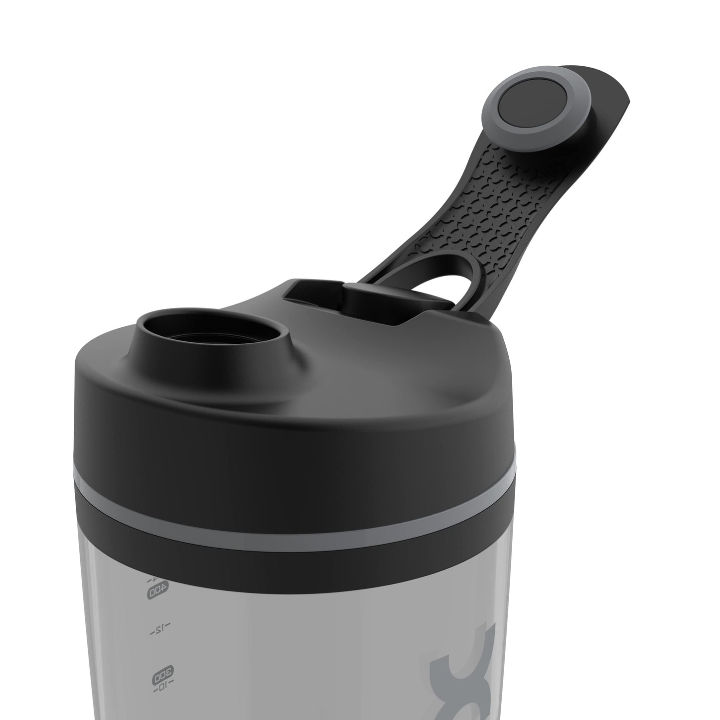 Promixx Bottiglia Originale Shaker - Alimentato a Batteria per Frullati di Proteine Lisci - Senza BPA, Tazza da 600ml (Bianco)