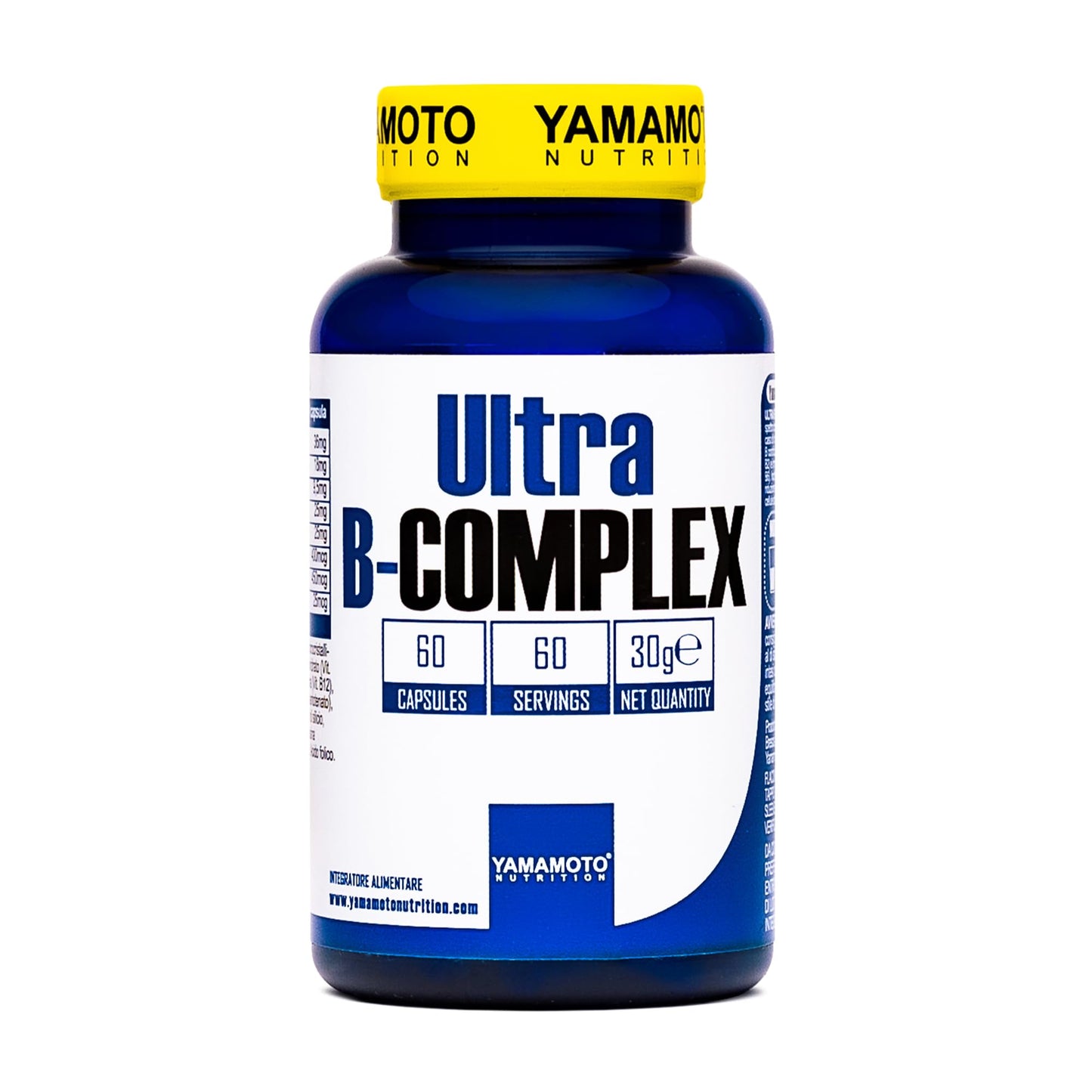 Ultra B-COMPLEX integratore alimentare di vitamine del gruppo B ad alto dosaggio 60 capsule