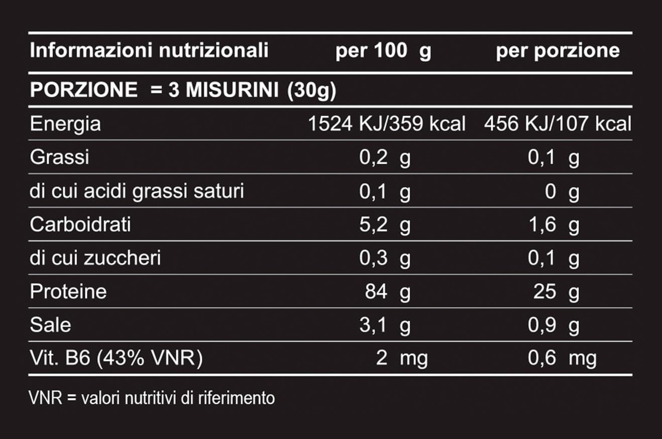 EGG PRO - 600g - Vaniglia - Purissime proteine del bianco d'uovo