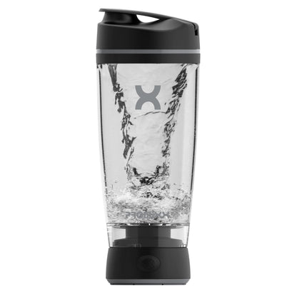 Promixx Bottiglia Originale Shaker - Alimentato a Batteria per Frullati di Proteine Lisci - Senza BPA, Tazza da 600ml (Bianco)