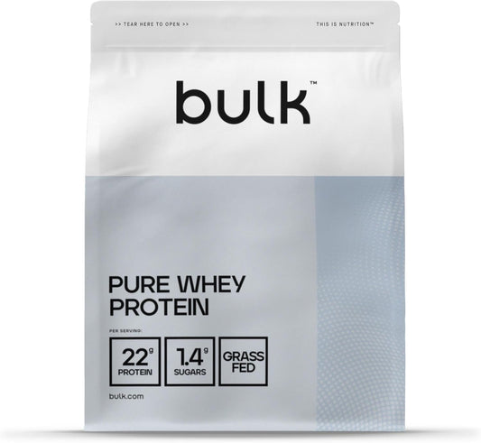 Bulk Pure Whey Protein, Caramello salato, 500 g, 16 porzioni