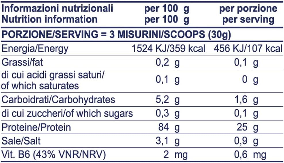 EGG PROTEIN 750g - Crema Vaniglia