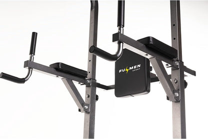 Fulmen Sport Power Tower Barra di trazione multifunzione Dips Station Sedia Romana