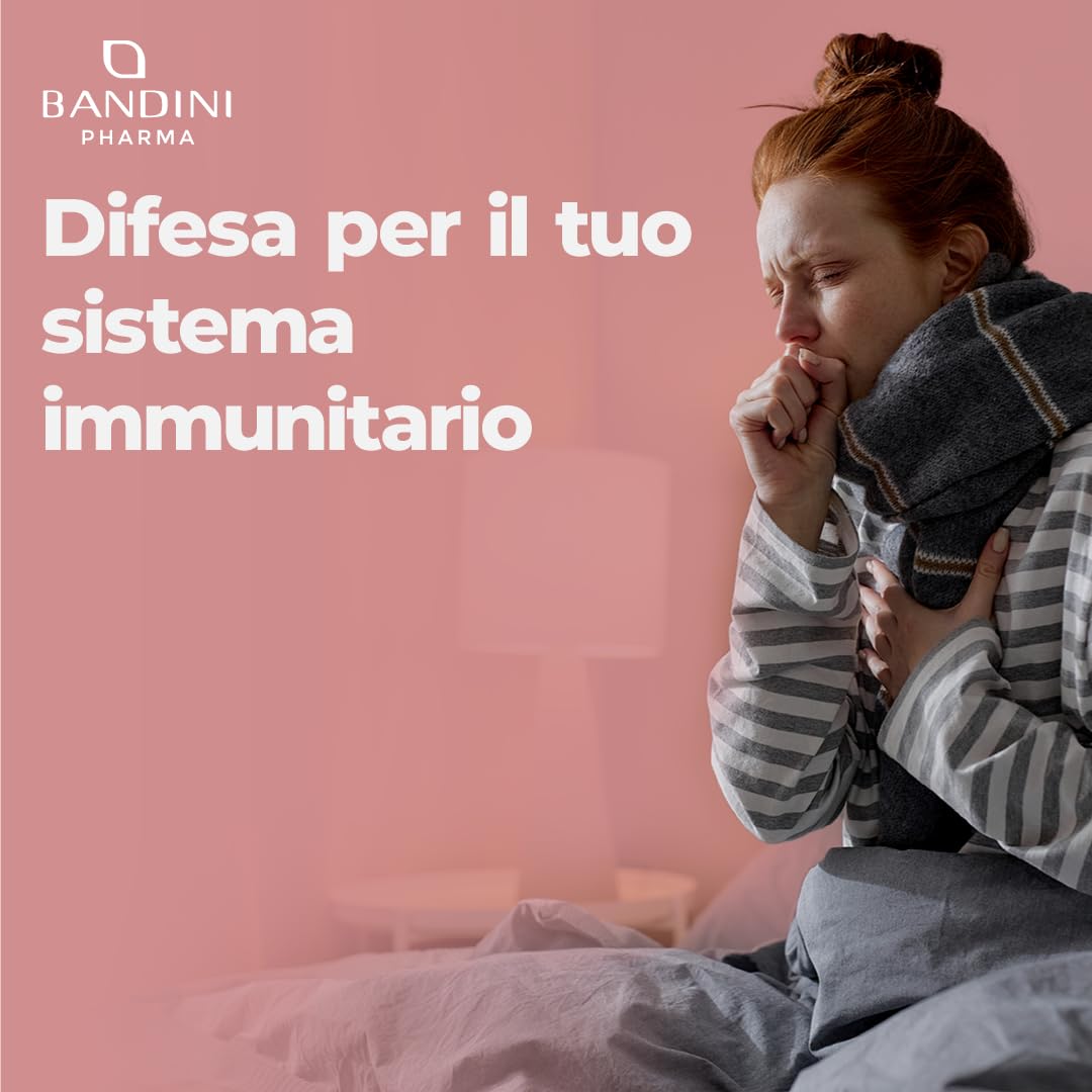 Bandini® LATTOFERRINA 200 Immuno - 200 MG di Lactoferrina per CAPSULA (60 capsule) – Integratore alimentare ad alto dosaggio con Vitamina C - Antiossidante naturale per il Sistema Immunitario