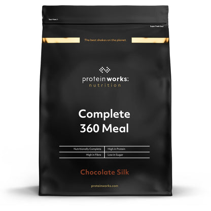 Pasto Completo 360 | Pasto Completo Equilibrato | Pasto Rapido E Conveniente | THE PROTEIN WORKS | Doppio Cioccolato al Latte | 500g