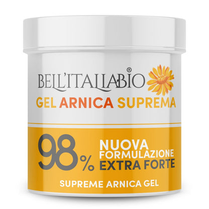 Arnica per Cavalli Uso Umano 98% Formula Naturale Extra Forte, Arnica Gel Forte per Massaggi Locali, 100% Made in Italy 550 ml - BELL'ITALIABIO…