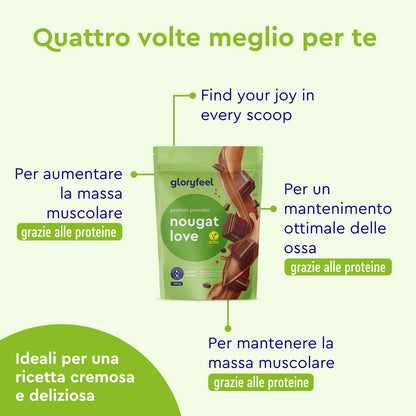 Proteine in Polvere Vegane 1 kg, 22 g Proteine, Gusto Vaniglia, Proteine Vegetali Isolate in Polvere di Pisello, Fagiolo e Girasole, Aumento e Crescita Muscolare*, senza Glutine, Zucchero e Lattosio