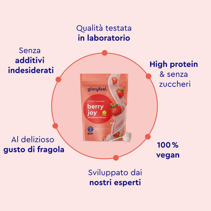 Proteine in Polvere Vegane 1 kg, 22 g Proteine, Gusto Vaniglia, Proteine Vegetali Isolate in Polvere di Pisello, Fagiolo e Girasole, Aumento e Crescita Muscolare*, senza Glutine, Zucchero e Lattosio