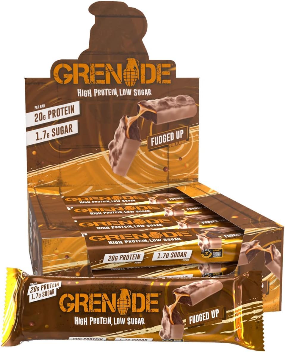 Grenade Barretta Proteica a Basso Contenuto di Carboidrati - Lemon Cheesecake, 12 x 60 g