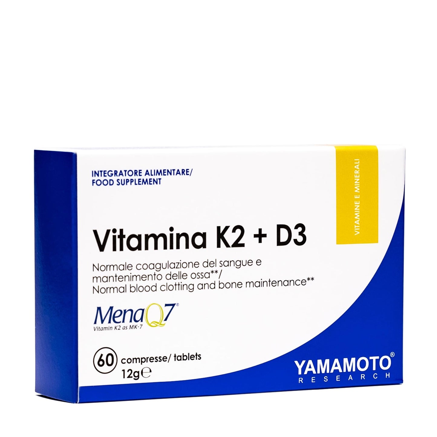 YAMAMOTO RESEARCH Vitamina K2 200mcg MenaQ7 - 60 compresse