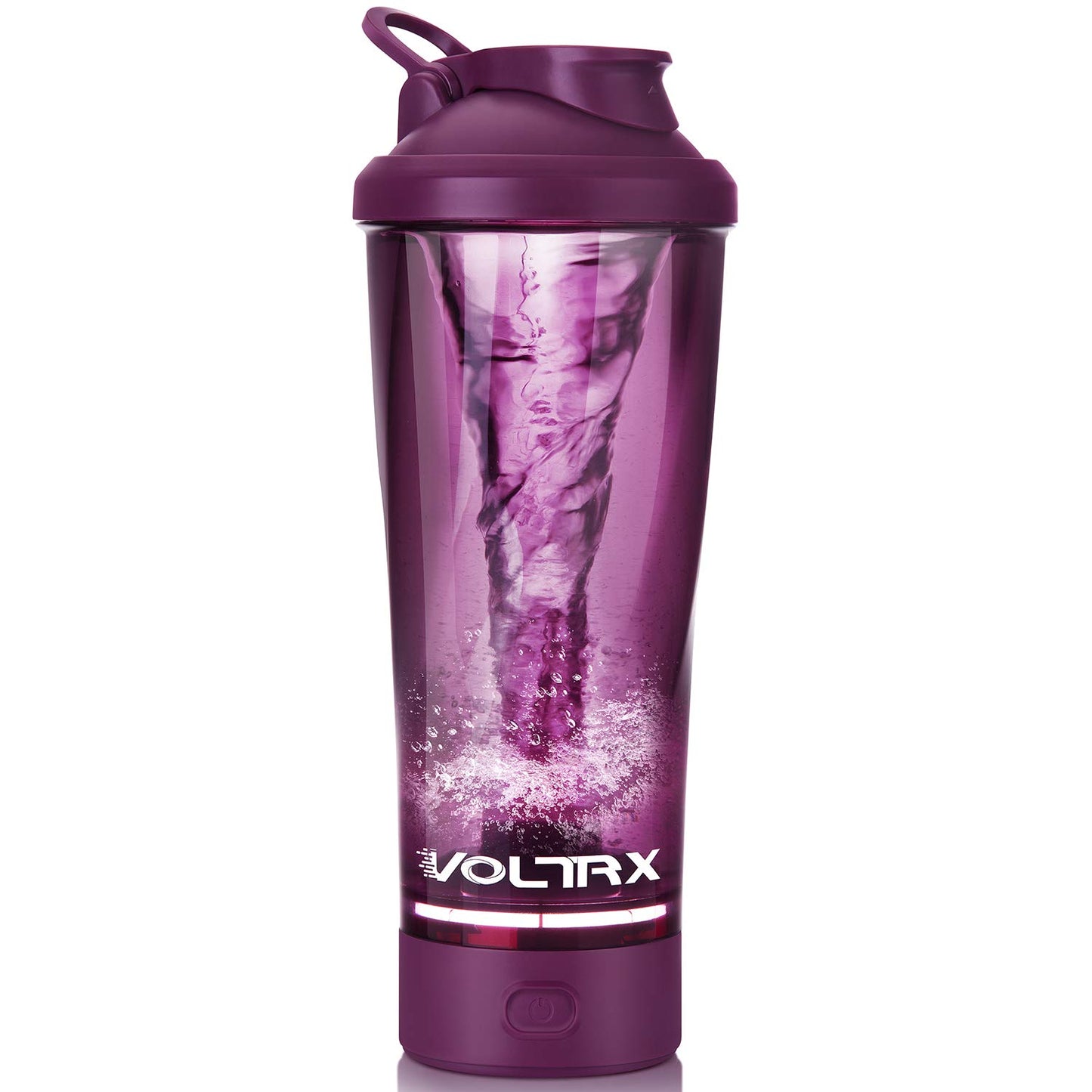 VOLTRX Shaker per Proteine Elettrico, Fatto con Tritan - Senza BPA - 24oz(700ml) Vortex Portatile Mixer Cup/Tazze Shaker Ricaricabili USB per Frullati Proteici (Nero)