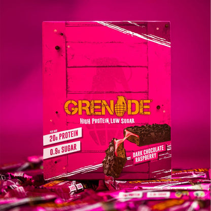 Grenade Barretta Proteica a Basso Contenuto di Carboidrati - Lemon Cheesecake, 12 x 60 g