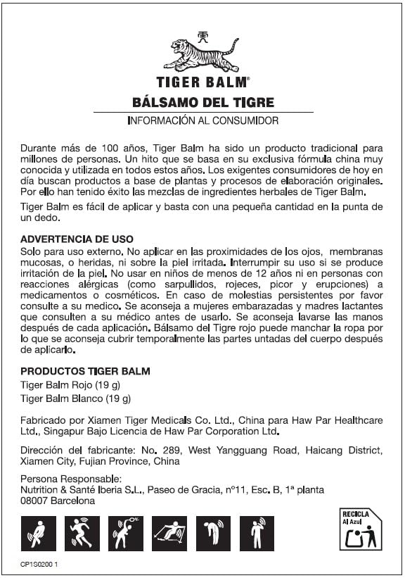 BALSAMO TIGRE ROSSO 19 gr