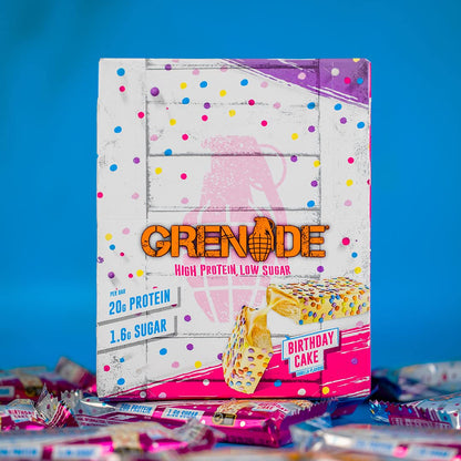 Grenade Barretta Proteica a Basso Contenuto di Carboidrati - Lemon Cheesecake, 12 x 60 g