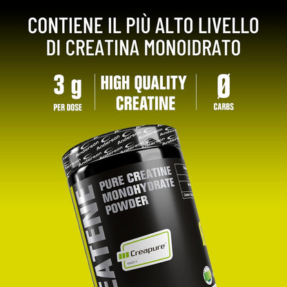 Anderson CREATENE 100% Creatina monoidrato Creapure® | 500 g