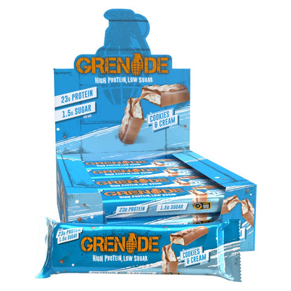 Grenade Barretta Proteica a Basso Contenuto di Carboidrati - Lemon Cheesecake, 12 x 60 g