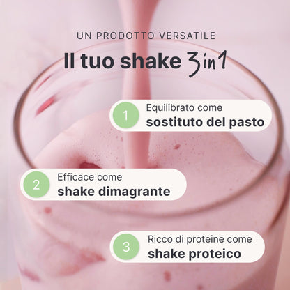 Sheko Frullato proteico al gusto Caffè - integratori per dimagrire con 200 Kcal - 25 dosi di Pasti sostitutivi dimagranti per barattolo