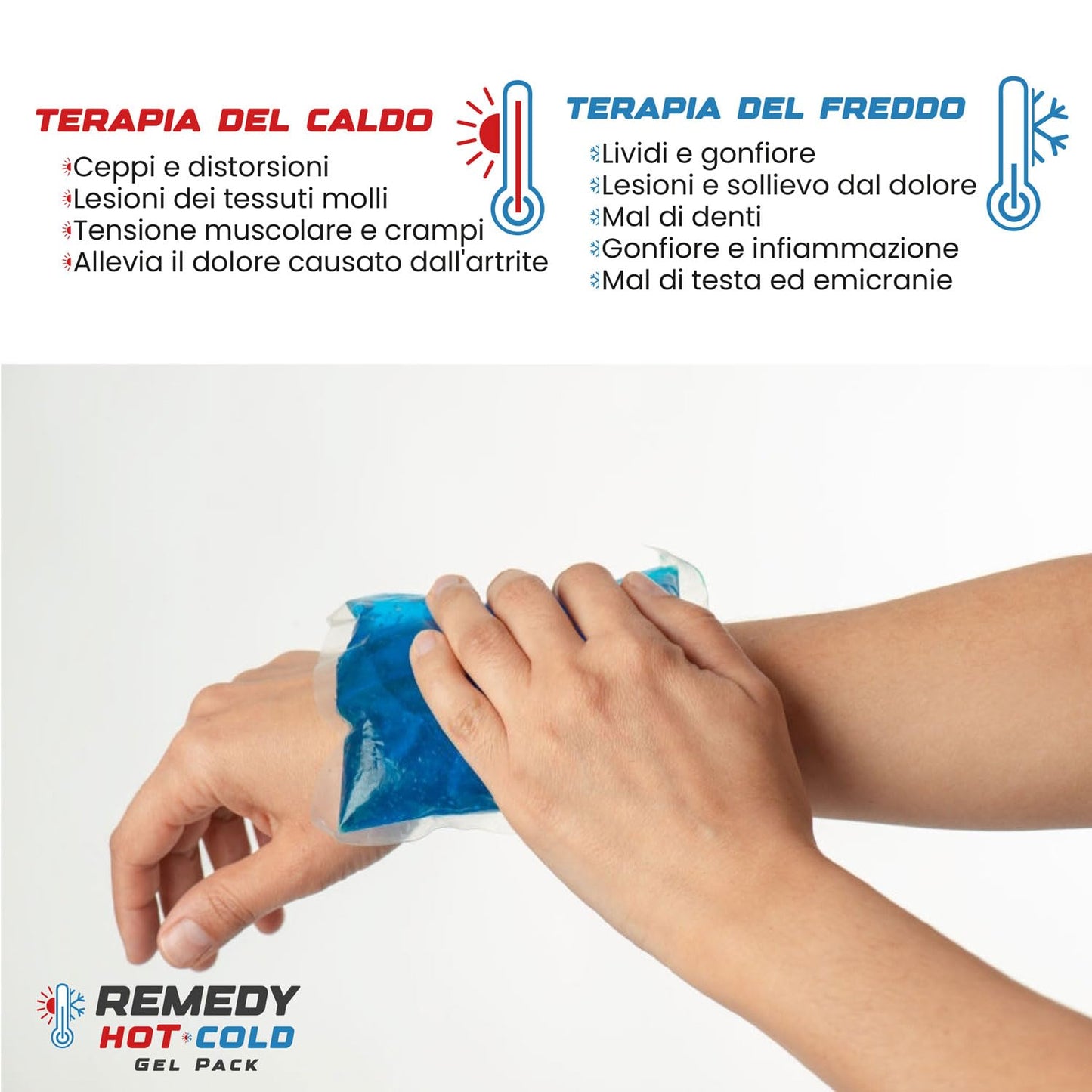 Impacchi gel multiuso per caldo/freddo Compresse universali riutilizzabili per frigorifero e microonde include fodere in lana NUOVA VERSIONE per dolore e lesioni (2 Borse 1 Copertina)