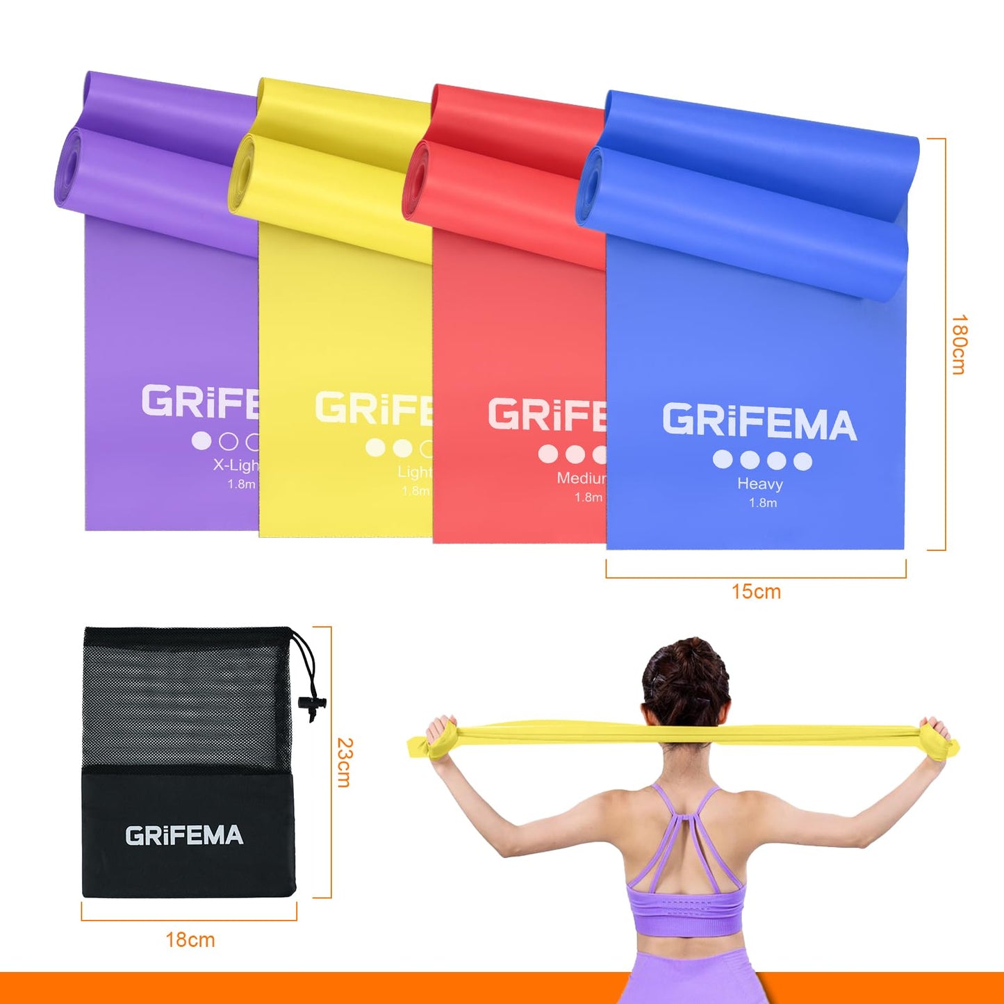 GRIFEMA Resistance Bands