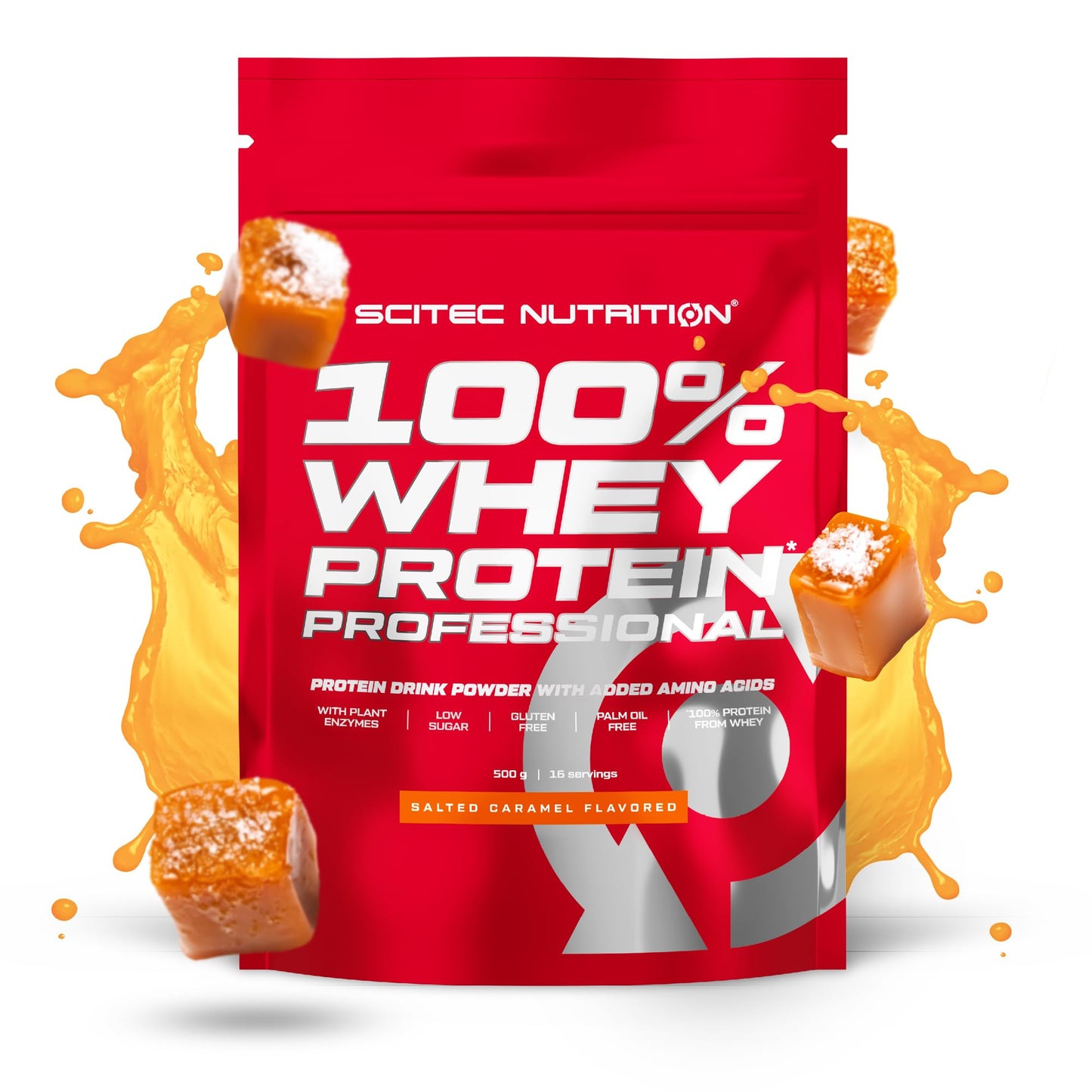 Scitec Nutrition 100% Whey Protein Professional - Potenziato con aminoacidi extra ed enzimi digestivi - Senza glutine - Senza olio di palma, 2.35 kg, Cioccolato