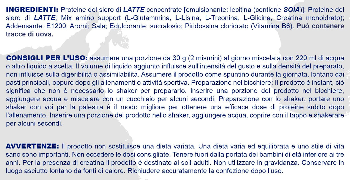 PROLABS POWER WHEY AMINO SUPPORT – 1 Kg - Cioccolato - Proteine del siero di latte – Con aminoacidi - Crescita della massa muscolare - Elevato valore biologico - Ottimo per gli sportivi