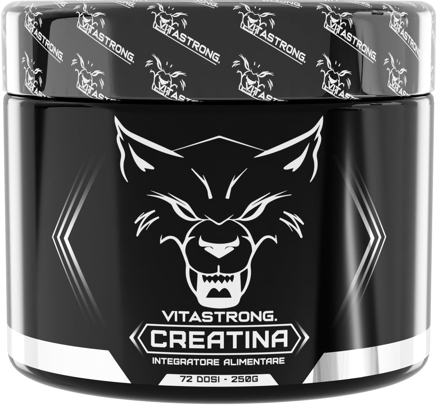 Creatina Monoidrato SOLO 100% CREAPURE® | Vitastrong Creatina in Polvere Pura | Fine e Solubile | per Sviluppo Massa Muscolare e Preworkout