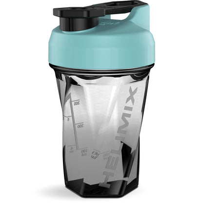 HELIMIX 1,5 Vortex Blender Shaker bottiglia contiene fino a 828 ml | Nessuna palla o frusta | Prodotto negli Stati Uniti | Portatile pre allenamento Proteine del siero di latte shaker tazza | Mescola