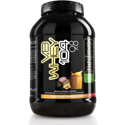 NET Integratori VB WHEY 104 9.8 Optipep - 900g Cioccolato - Proteine Isolate Idrolizzate per via Enzimatica Con EAA e BCAA - Massimizza Sintesi Proteica, Crescita e Mantenimento Muscolare