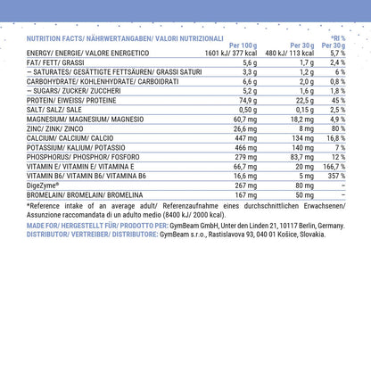 GymBeam Just Whey, Proteine in Polvere Multicomponente da Siero di Latte, Concentrato e Idrolizzato, 22,4g Proteine per Dose, con BCAA e Amminoacidi Essenziali (1000 g, Chocolate Milkshake)