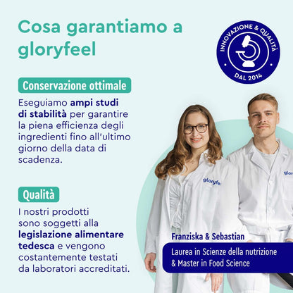 Collagene e Acido Ialuronico Integratore 180 Capsule, + Vitamina C, Biotina, Zinco e Selenio, 1000mg Collagene Idrolizzato + 200mg Acido Ialuronico con Bambù & Silicio