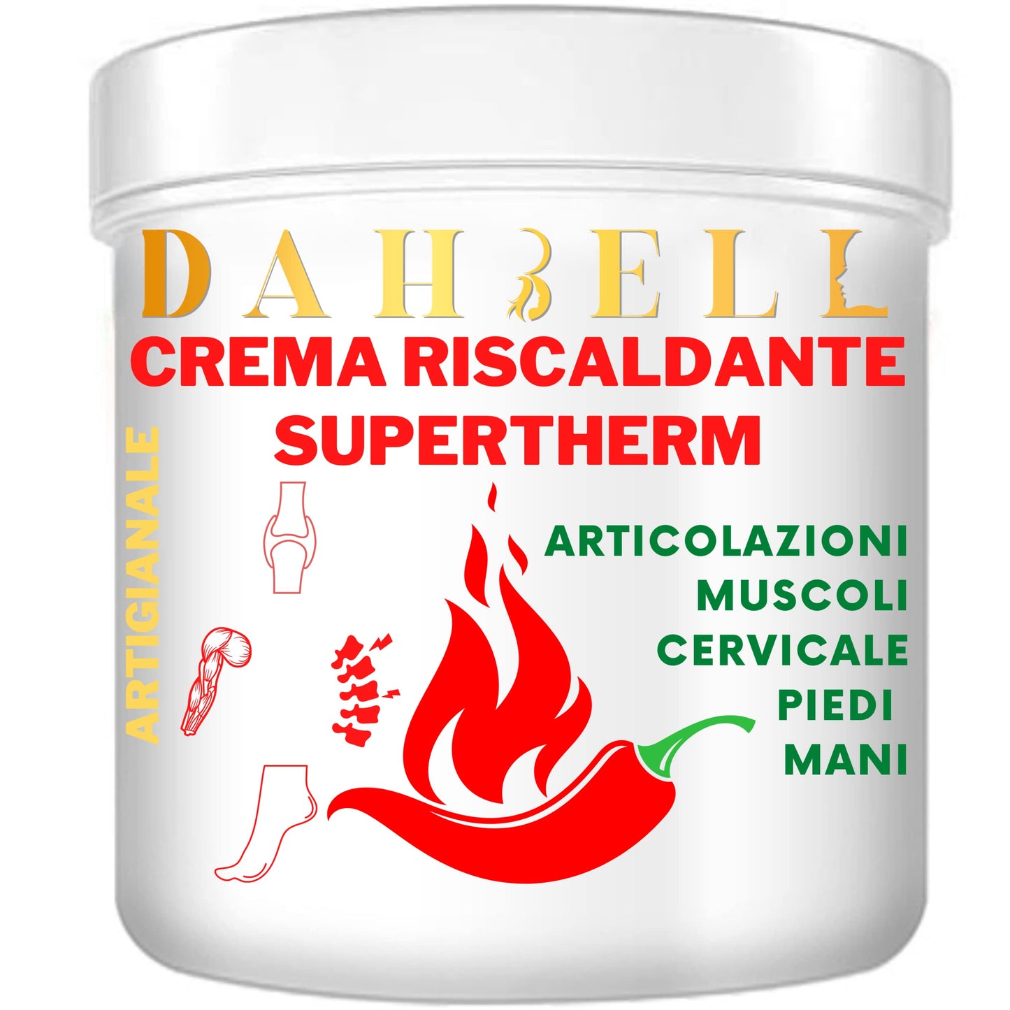 Crema capsaicina termoattiva extra riscaldante con arnica forte artiglio del diavolo e canfora per articolazioni scaldare muscoli collo schiena ottima crema riscaldante piedi