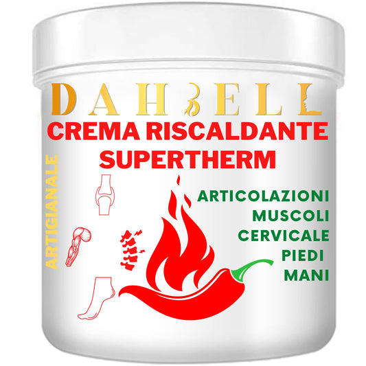 Crema capsaicina termoattiva extra riscaldante con arnica forte artiglio del diavolo e canfora per articolazioni scaldare muscoli collo schiena ottima crema riscaldante piedi