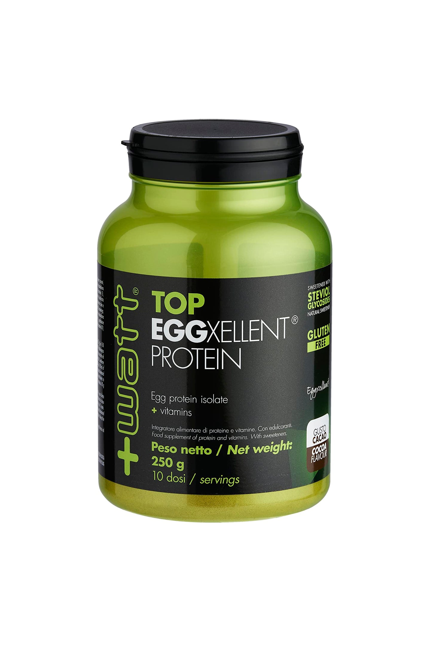 Top Eggxellent Protein - Integratore di Proteine dell'Albume dell'Uovo - Formato: Doypack 750 g - Gusto: Cacao