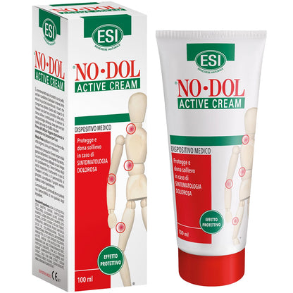 ESI - No-Dol Artiglio del Diavolo Gel, ad Alta Concentrazione, Azione Rinfrescante, Allevia Fastidi Muscolari e Contratture, Clinicamente Testato, Senza Coloranti e Parabeni, 100 ml