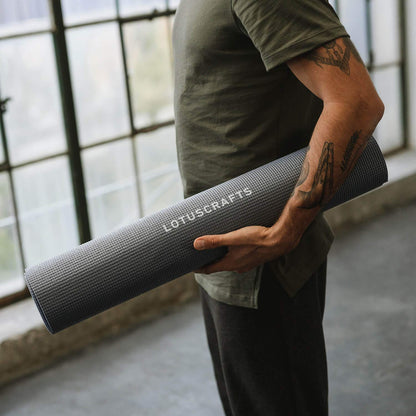 Lotuscrafts Tappetino Yoga Antiscivolo Professionale Mudra Studio XL - Materassino Yoga Antiscivolo per Principianti e Avanzati - Tappeto Yoga Professionale - Yoga Mat