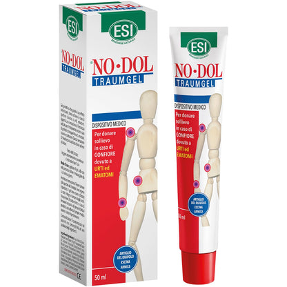 ESI - No-Dol Artiglio del Diavolo Gel, ad Alta Concentrazione, Azione Rinfrescante, Allevia Fastidi Muscolari e Contratture, Clinicamente Testato, Senza Coloranti e Parabeni, 100 ml