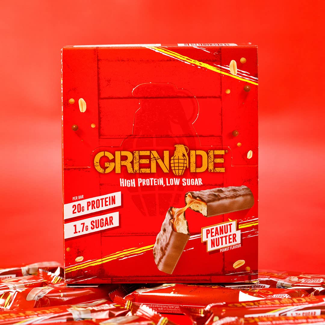 Grenade Barretta Proteica a Basso Contenuto di Carboidrati - Lemon Cheesecake, 12 x 60 g