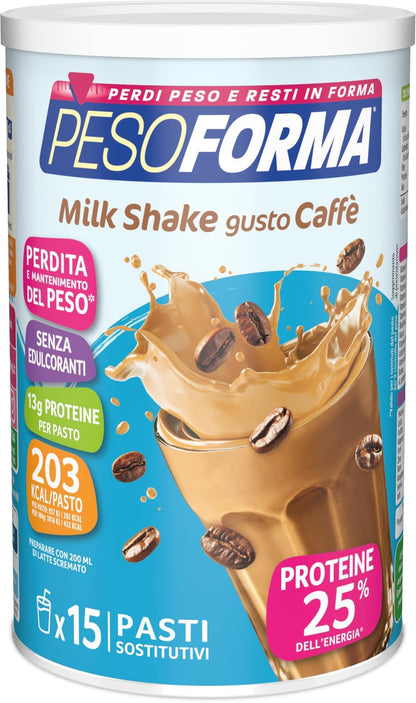 PESOFORMA CHOCO SMOOTHIE, Pasto Sostitutivo per il Controllo del Peso, Smoothie Gustoso che Aiuta a Rimettersi in Forma, Ricco in Proteine e Fibre, Solo 205 Calorie, 20 pasti, 540 gr