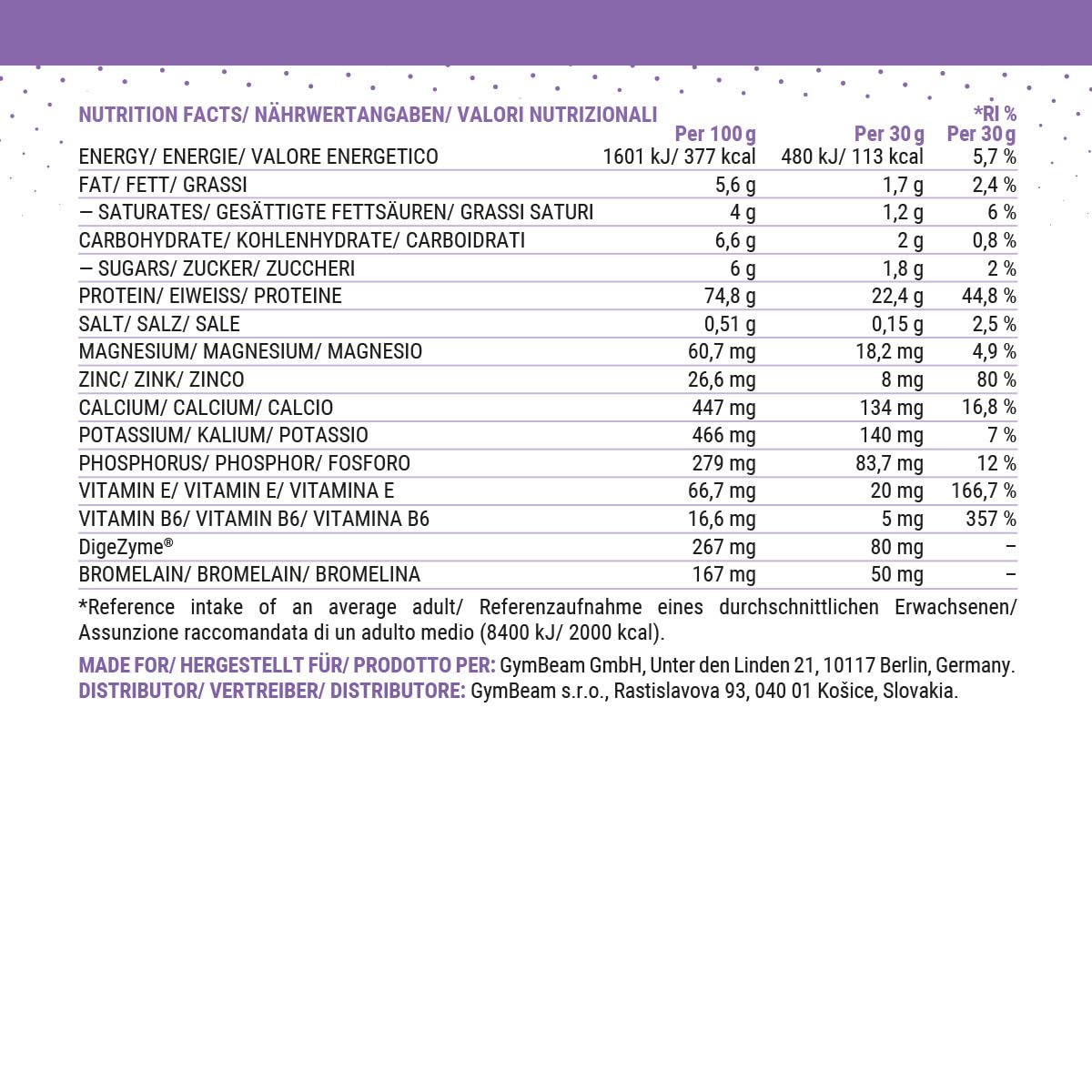 GymBeam Just Whey, Proteine in Polvere Multicomponente da Siero di Latte, Concentrato e Idrolizzato, 22,4g Proteine per Dose, con BCAA e Amminoacidi Essenziali (1000 g, Chocolate Milkshake)