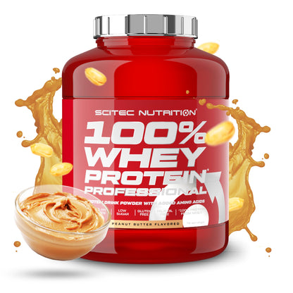 Scitec Nutrition 100% Whey Protein Professional - Potenziato con aminoacidi extra ed enzimi digestivi - Senza glutine - Senza olio di palma, 2.35 kg, Cioccolato