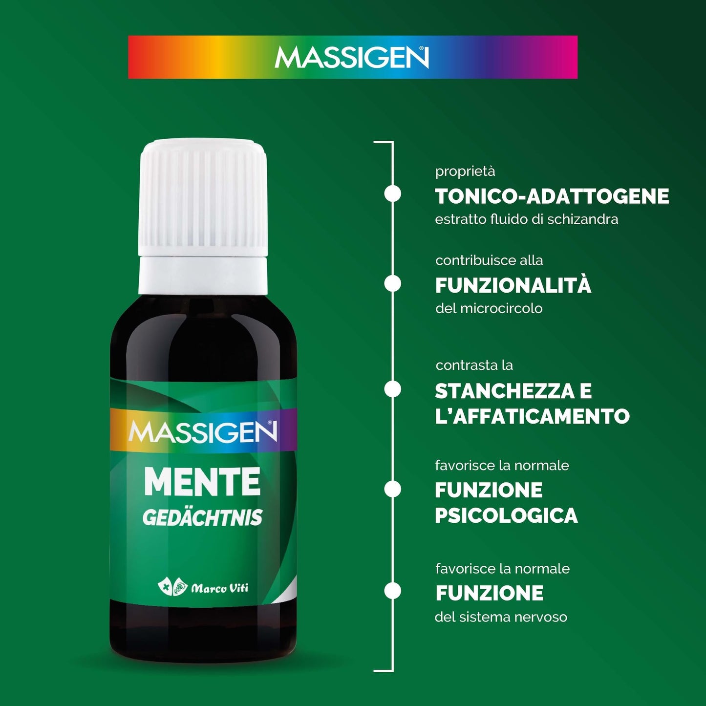 MASSIGEN Multicolore, Mente, Liquido, 290 G