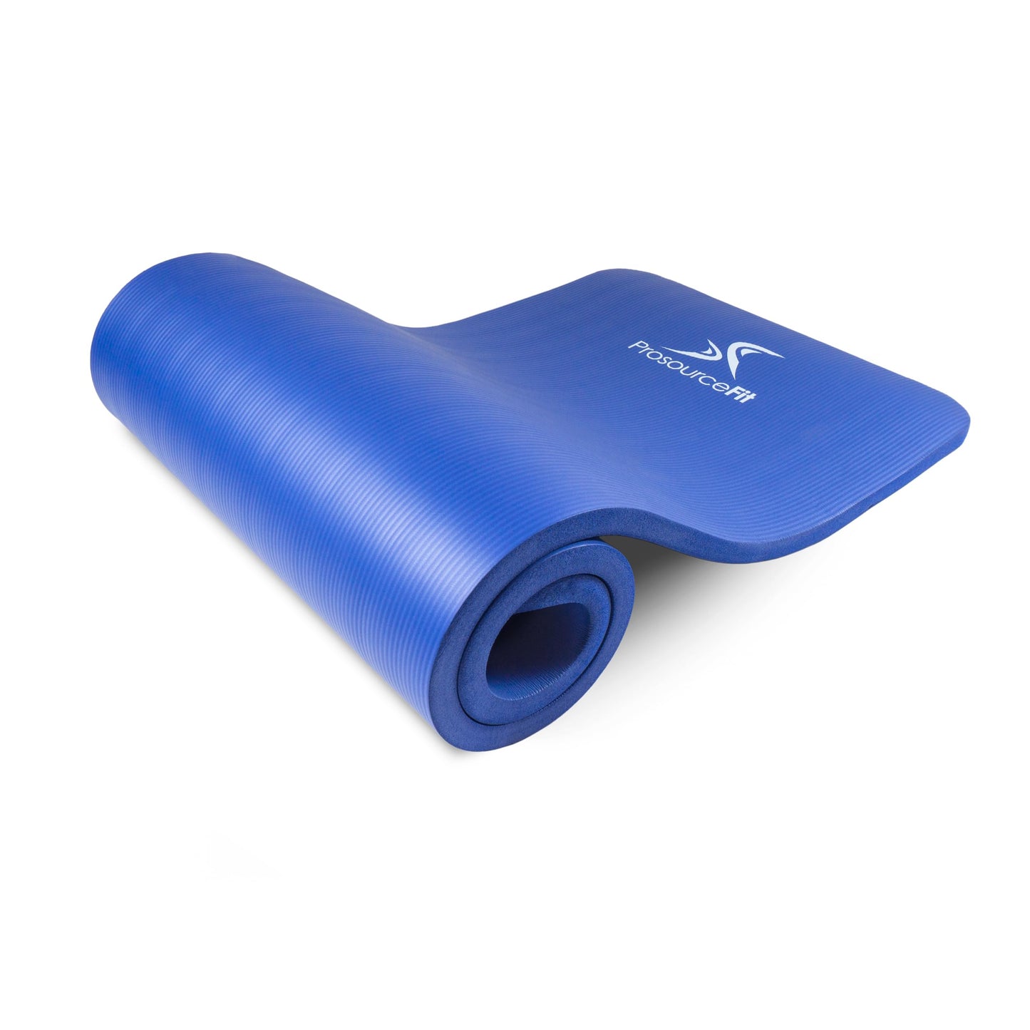 ProsourceFit Extra Thick Yoga and Pilates Mat ½” (13mm) or 1" (25mm), 71-inch Long High Density Exercise Mat with Comfort Foam and Carrying Strap