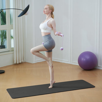 Good Nite Tappetini da Yoga da Donna Antiscivolo Con Superficie Testurizzata, Spessore 6 Mm, Con Cinghia Per Il Trasporto, Tappetino per Yoga, Pilates, Ginnastica (183 * 61 * 0,6 Cm)