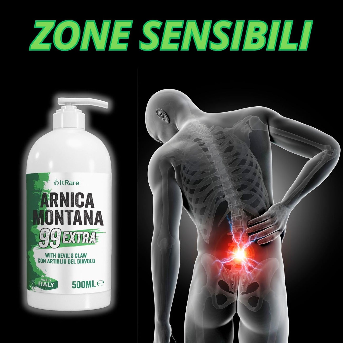 Arnica Montana Extra 99-100ml Arnica per Cavalli uso umano - - Pomata con Artiglio del Diavolo - Muscolare Gel Forte