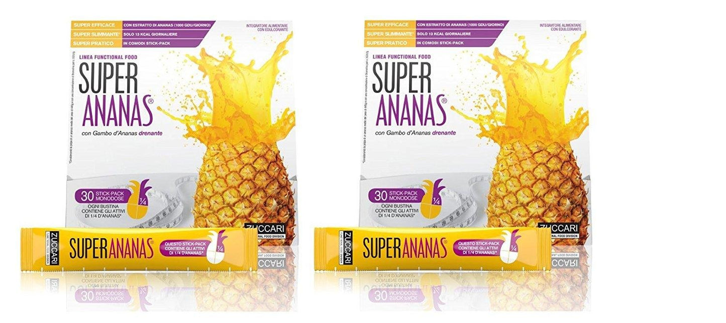 ZUCCARI, Super Ananas, 30 Bustine da 10 Ml, 300 g