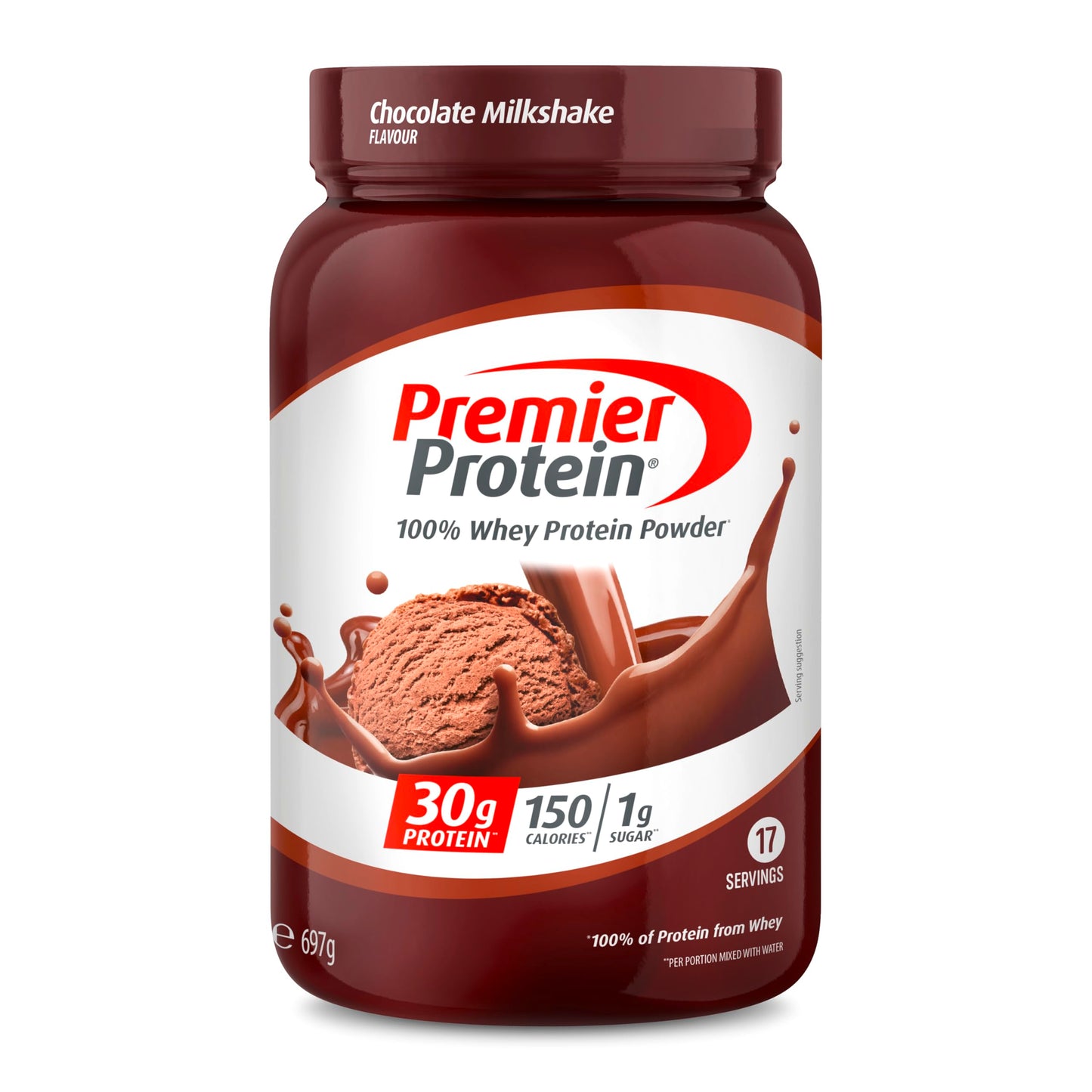 Premier Protein - Whey 100% Protein Powder - Vanilla Milkshake - 663g