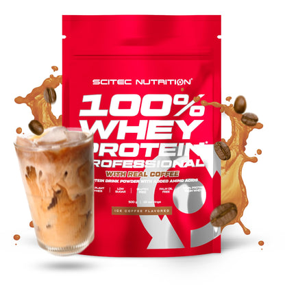 Scitec Nutrition 100% Whey Protein Professional - Potenziato con aminoacidi extra ed enzimi digestivi - Senza glutine - Senza olio di palma, 2.35 kg, Cioccolato