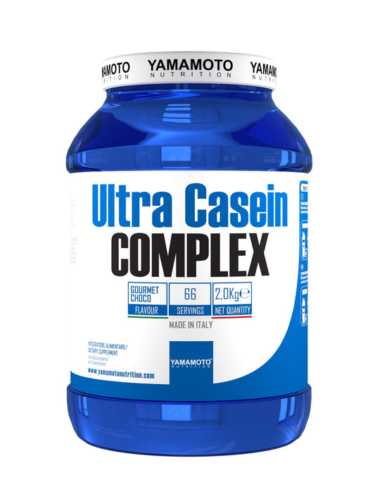 Yamamoto Nutrition Ultra Casein COMPLEX integratore alimentare a base di caseina del latte con vitamina B6 gusto Cioccolato 2Kg