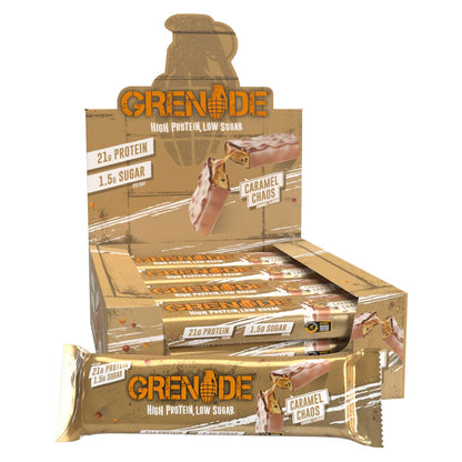 Grenade Barretta Proteica a Basso Contenuto di Carboidrati - Lemon Cheesecake, 12 x 60 g