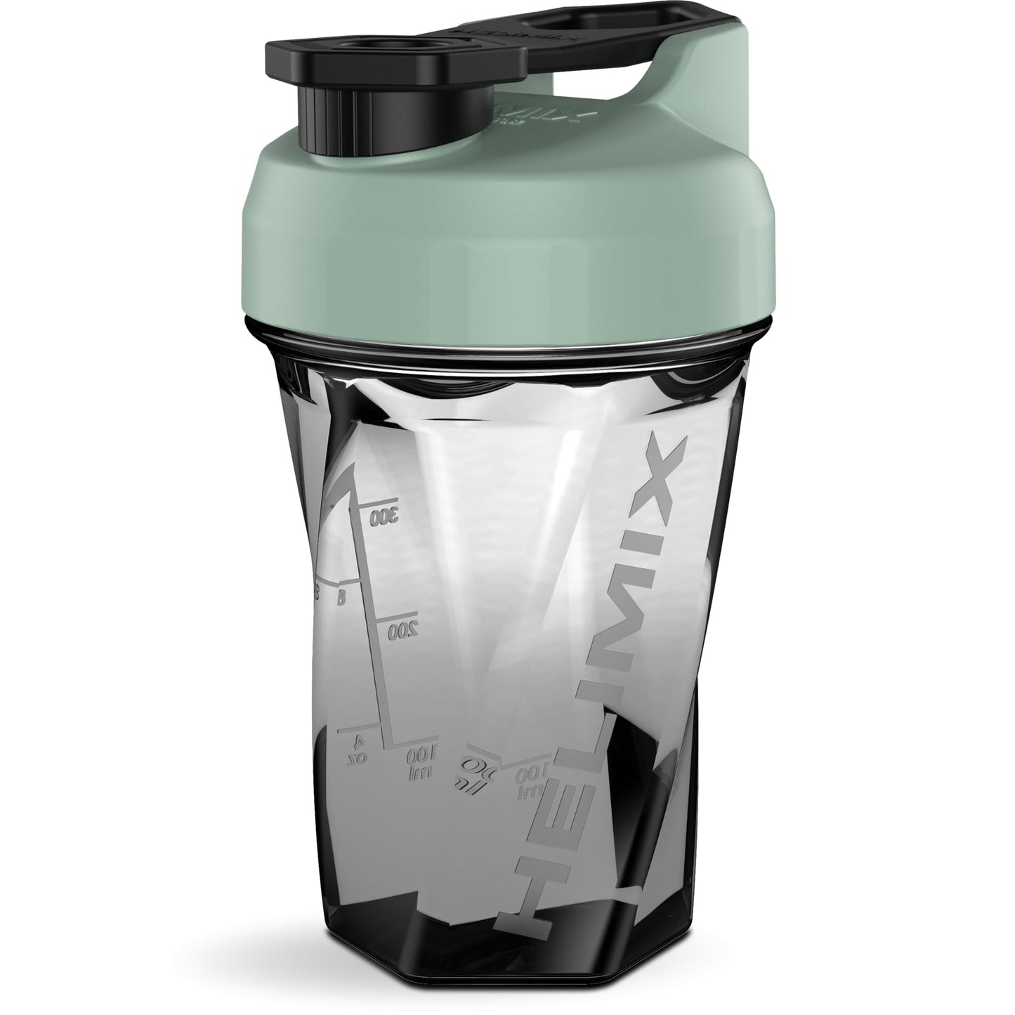 HELIMIX 1,5 Vortex Blender Shaker bottiglia contiene fino a 828 ml | Nessuna palla o frusta | Prodotto negli Stati Uniti | Portatile pre allenamento Proteine del siero di latte shaker tazza | Mescola